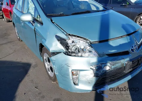 2014 Toyota Prius Four из США, поврежденный, VIN JTDKN3DUXE1746997